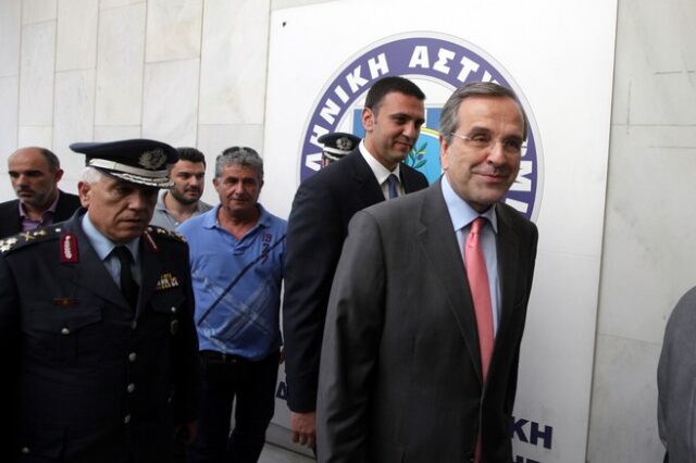 Αντώνης Σαμαράς: “Οι Έλληνες αστυνομικοί είναι η ασπίδα της κοινωνίας μας”