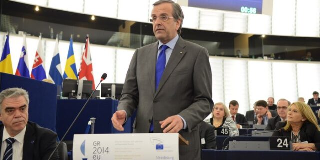 Καυγάς Σαμαρά με Σκοπιανό δημοσιογράφο: Η πρόκληση και η απάντηση του πρωθυπουργού