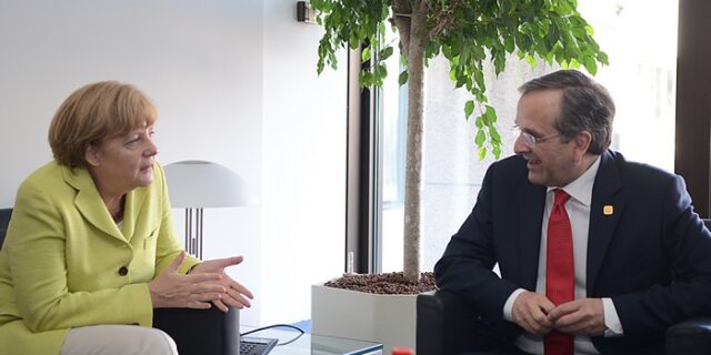 Τι συζήτησαν Σαμαράς, Μέρκελ, Χαρδούβελης στις Βρυξέλλες