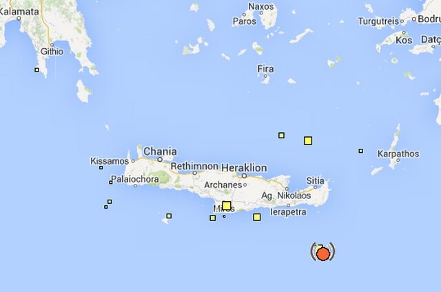 Σεισμός 4,1 Ρίχτερ στην Κρήτη