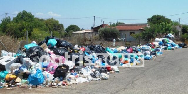 Ηλεία: “Φεύγουν” τα σκουπίδια
