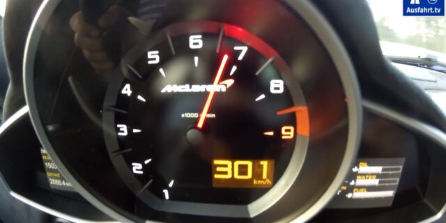 ΒΙΝΤΕΟ. Παρακολουθήστε την McLaren 650S να επιταχύνει στα 300 χλμ./ώρα