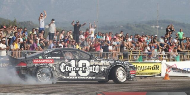 Drift Allstars 2014: Πήραν φωτιά τα λάστιχα στο Επιτάλιο