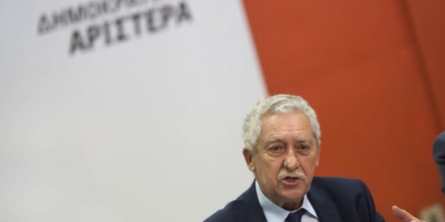 Φ. Κουβέλης: “Δεν ενδιαφέρομαι για την Προεδρία της Δημοκρατίας”