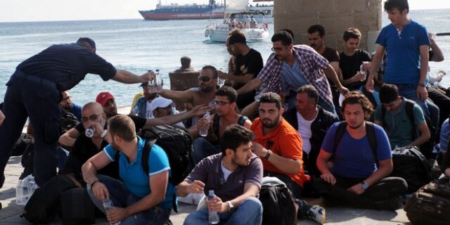 Διάσωση μεταναστών στο Ανατολικό Αιγαίο