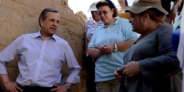 Σαμαράς για Αμφίπολη: Ακούω μόνο την ανασκαφέα. Τα ευρήματα ξεπερνούν τα σύνορα της χώρας