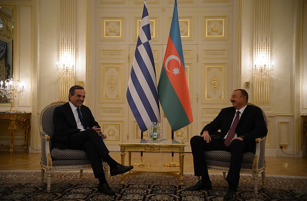 Η συνεργασία Ελλάδας – Αζερμπαϊτζάν στον τομέα της ενέργειας στο “τραπέζι” Σαμαρά – Αλίγιεφ