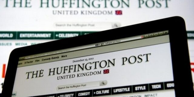 Huffington Post:  Στην κορυφή των ειδησεογραφικών ιστοσελίδων στον πλανήτη
