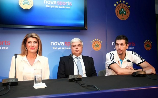 Συνεργασία των καναλιών Novasports με την ΚΑΕ Παναθηναϊκός