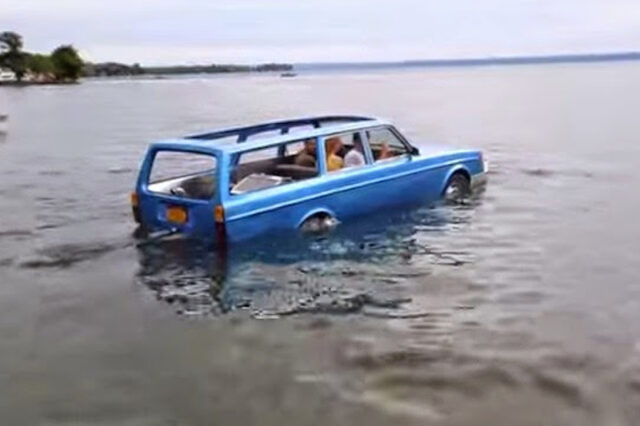 BINTEO. To … αμφίβιο Volvo 240 Wagon