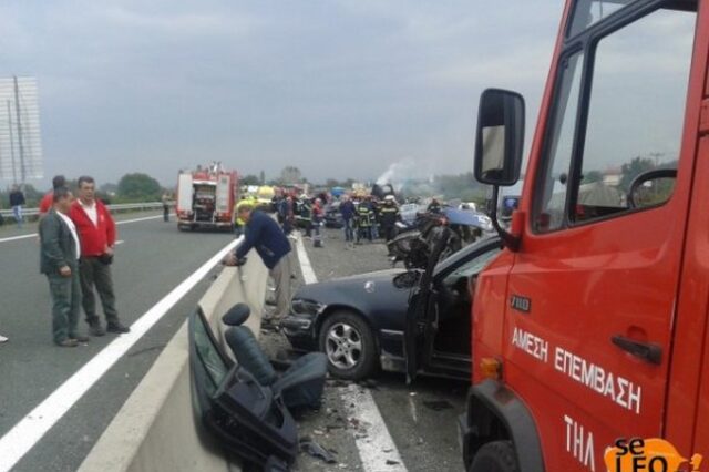 Δυστύχημα στην Εγνατία: Χωρίς φρένα για 23 χλμ. ήταν το φορτηγό, σύμφωνα με τον οδηγό. Στους πέντε οι νεκροί