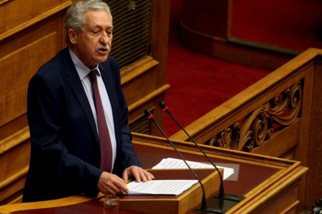 Κουβέλης: “Εθνική συνεννόηση για την αναδιάρθρωση του χρέους”