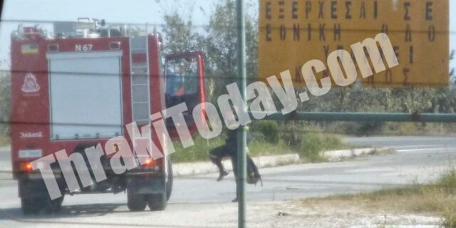 Ξάνθη: Με το πυροσβεστικό όχημα πάει σπίτι του ο διοικητής της υπηρεσίας