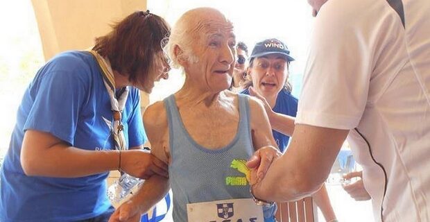 Μαραθωνοδρόμος ετών 80 στη Ρόδο