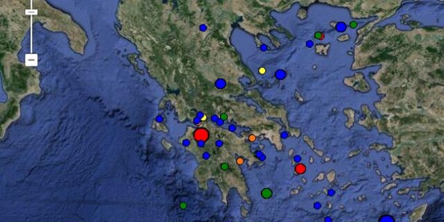 Ισχυρός σεισμός κοντά στα Καλάβρυτα