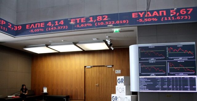 Μεγάλη πτώση στο Χρηματιστήριο, μετά τα Stress Test