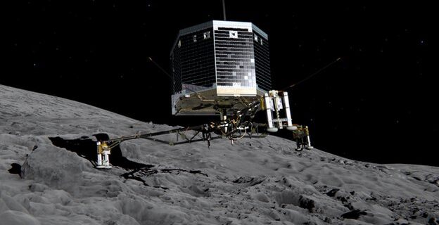 Πριν σιγήσει το ρομπότ Philae έστειλε όλα τα δεδομένα από τον κομήτη Tchouri