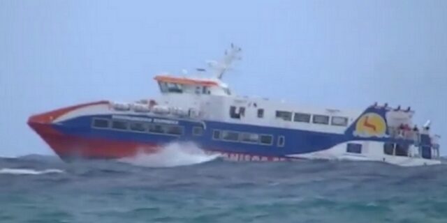 Το Dodekanisos Express “χόρευε” στα κύματα. Θαύμα του Πανορμίτη ότι σώθηκαν, λένε οι επιβάτες