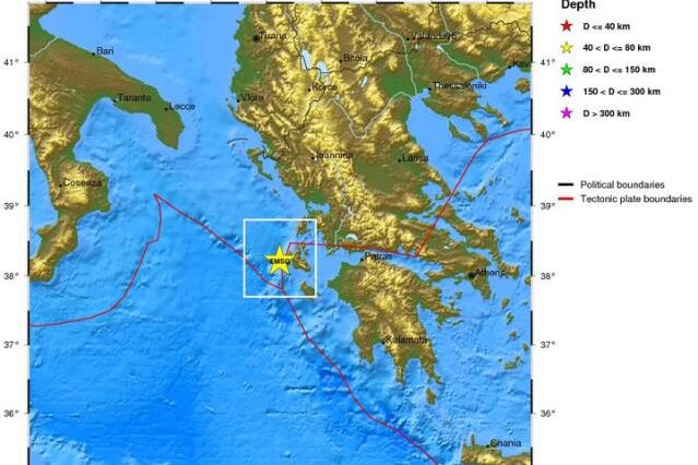 Σεισμός 4,8 ρίχτερ στο Αργοστόλι