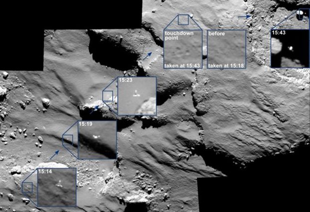 Το ρομπότ Philae ανίχνευσε οργανικά μόρια. Η βάση της ζωής στη Γη στον κομήτη 67P;