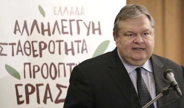 Βενιζέλος: Στρατηγική μας τον Σεπτέμβριο ήταν η ψήφος εμπιστοσύνης και εκλογή προέδρου τον Φεβρουάριο