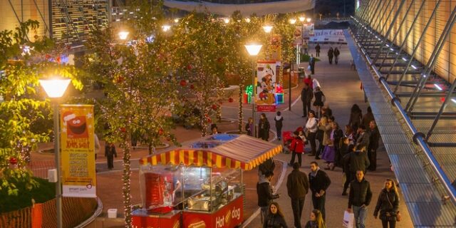 Εκκενώθηκε το Smart Park των Σπάτων. Τηλεφώνημα για βόμβα