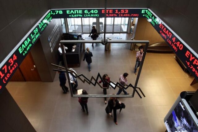 Πτώση δίχως τέλος στο Χρηματιστήριο Αθηνών. Πάνω από 3% οι απώλειες