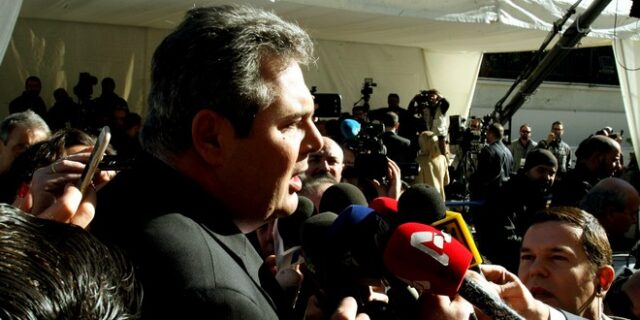 Καμμένος: Αντιδημοκρατική η συμπεριφορά του Σαμαρά