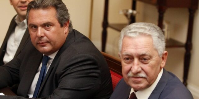 Συνεχίζει τις προσπάθειες διεμβολισμού των κοινοβουλευτικών ομάδων ΑΝΕΛ και ΔΗΜΑΡ η κυβέρνηση