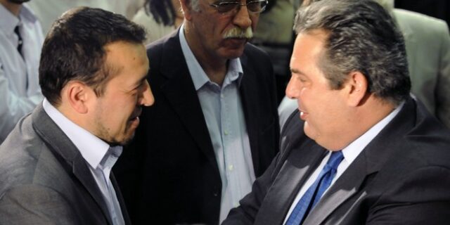 Συνάντηση Καμμένου – Παππά στη Βουλή