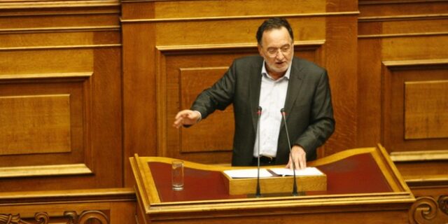 Έντονη αντιπαράθεση Λαφαζάνη – Γεωργιάδη στη Βουλή για Ρωμανό και Πρόεδρο της Δημοκρατίας