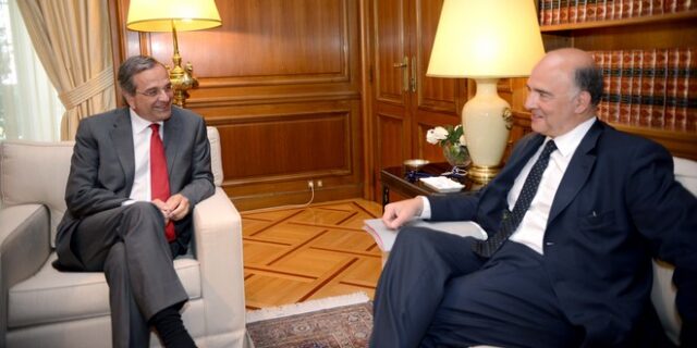 Στις μεταρρυθμίσεις το ρίχνει ο Σαμαράς πριν δει το Μοσκοβισί
