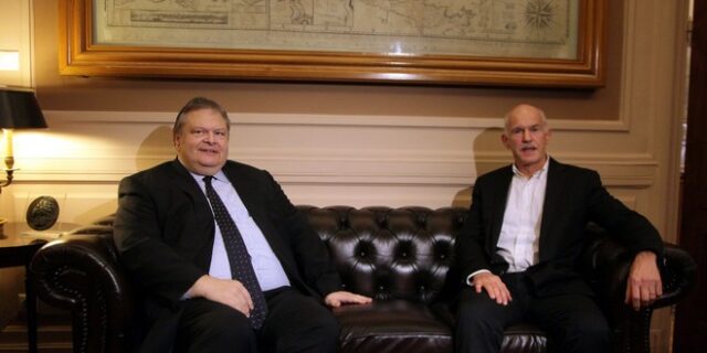Βενιζέλος: Μεταξύ Πετσάλνικου και Παπαδήμου ο Παπανδρέου με πήρε και μου είπε, ότι θα με πρότεινε για πρωθυπουργό