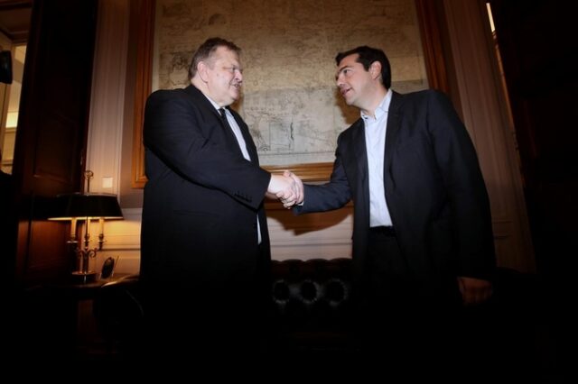 Σε κλίμα εθνικής συνεννόησης η συνάντηση Τσίπρα – Βενιζέλου