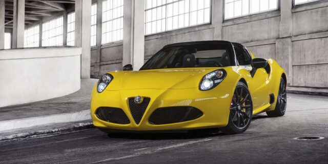 Αlfa Romeo 4C Spider. Ένας άγγελος στο Ντιτρόιτ