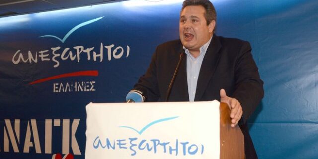 Καμμένος: Ο Σαμαράς θέλει συνεργασία με τον Παπανδρέου. Θα επιδιώξουμε να μην έχει αυτοδυναμία ο ΣΥΡΙΖΑ