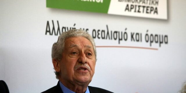 Κουβέλης: Εμείς δεν είμαστε μπαλαντέρ, όπως το ΠΑΣΟΚ και το Ποτάμι