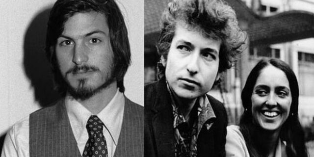 Μηχανή του Χρόνου: Πώς ο Στιβ Τζόμπς “έκλεψε” την τραγουδίστρια Τζόαν Μπαέζ από τον Μπομπ Ντίλαν