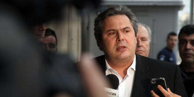 Πάνος Καμμένος: Ο τόπος γύρισε σελίδα