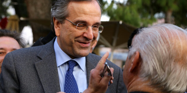 Σαμαράς: Την Κυριακή έχουμε να διαλέξουμε ανάμεσα στην Ευρώπη και την ανάπτυξη ή την ακυβερνησία