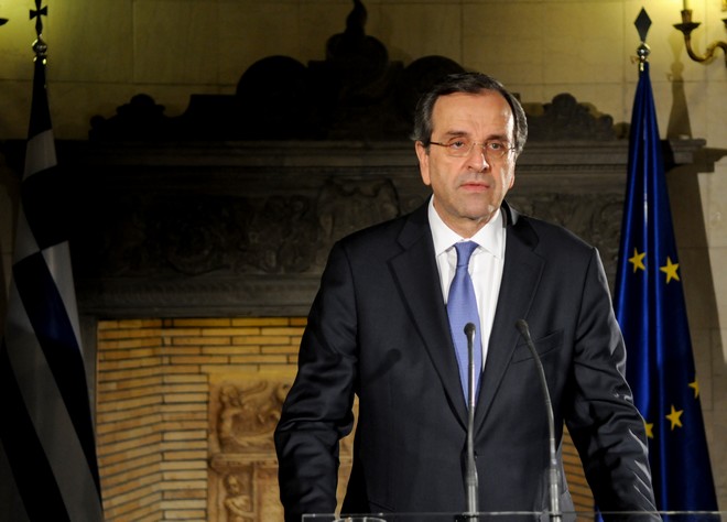 Διάγγελμα Σαμαρά για ΕΚΤ: Ολέθριο να πάνε χαμένες οι θυσίες. Η τελική επιλογή ανήκει στον ελληνικό λαό