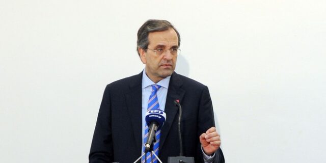 Σαμαράς: Κανείς δεν έχει το δικαίωμα να παίζει με την ανάπτυξη