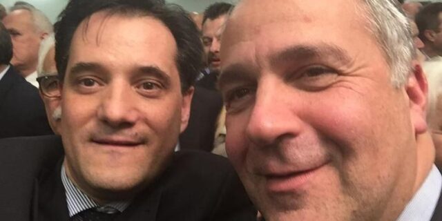 Η selfie του Άδωνι Γεωργιάδη με τον Βορίδη. “Mαζί με τον λαϊκισμό θα νικήσουμε και τον κομμουνισμό”