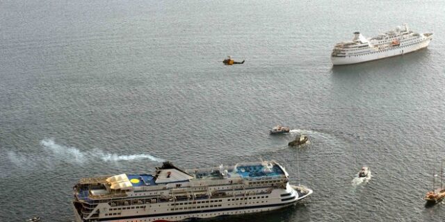 Ξανά δίκη για το ναυάγιο του Sea Diamond στη Σαντορίνη
