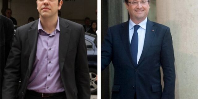 Άνοιγμα Ολάντ στον Αλέξη Τσίπρα