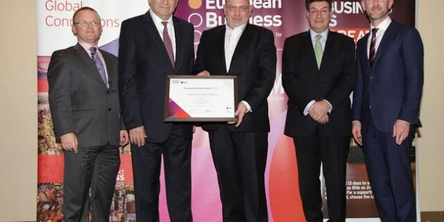 H Vermantia βραβεύτηκε ως National Champion στα European Business Awards 2014/2015