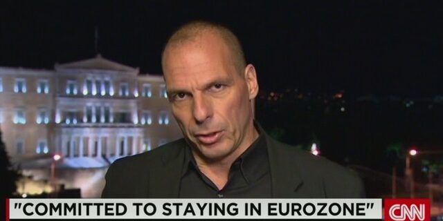 Ο Βαρουφάκης στο CNN: Είναι δεδομένο ότι η Ελλάδα θα παραμείνει στο ευρώ