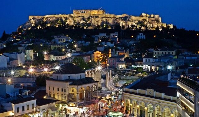 H Αθήνα στους τρεις καλύτερους προορισμούς της Ευρώπης