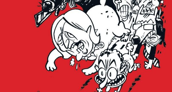 Το Charlie Hebdo επέστρεψε. Πάπας, Σαρκοζί και Λε Πεν ως εξαγριωμένα ζώα κυνηγούν ένα σκύλο που έχει στο στόμα του την εφημερίδα