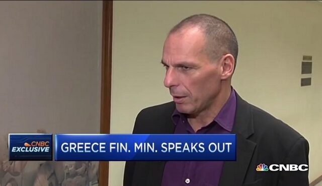 Βαρουφάκης: Φαντάζεστε να διαλυθεί η Ευρώπη για μερικά δισεκατομμύρια ευρώ;